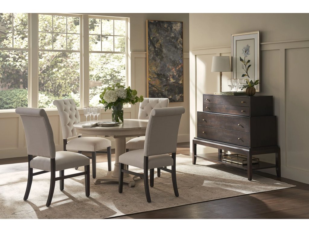 Gat Creek 48" Meyer Round Pedestal Table, alternate view 2