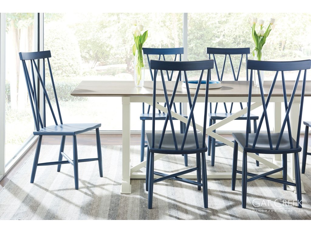 Gat Creek 96" Milton Trestle Table, alternate view 2
