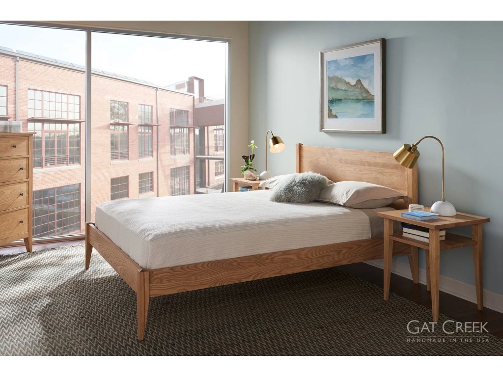 Mitchell Low Platform Bed - Double - image 3