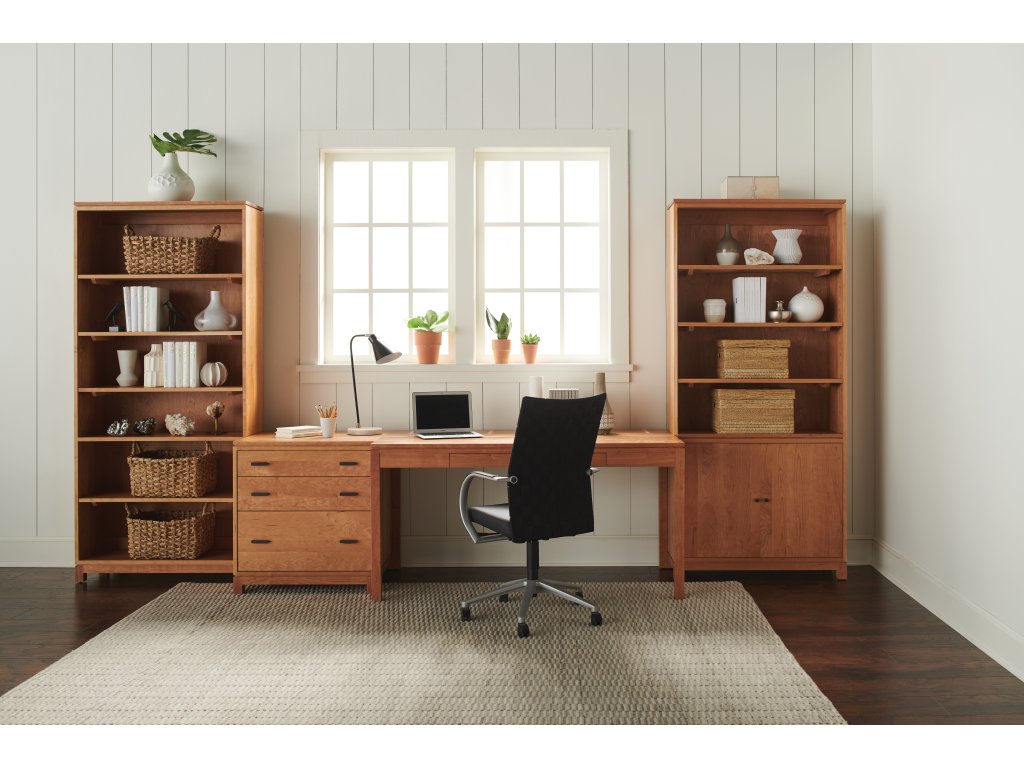 Gat Creek Oxford Open Tall Bookcase, alternate view 2