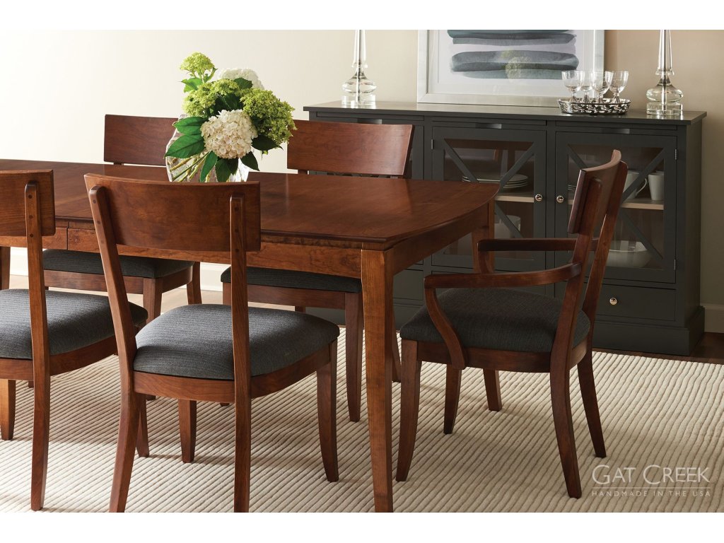 Gat Creek 84" Sabin Dining Table with One Leaf, alternate view 1