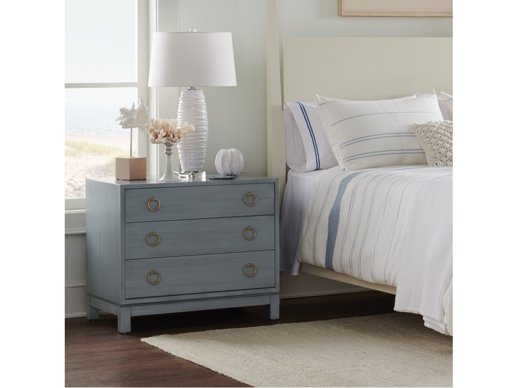 Tomlin Three Drawer Nightstand 30" - image 1