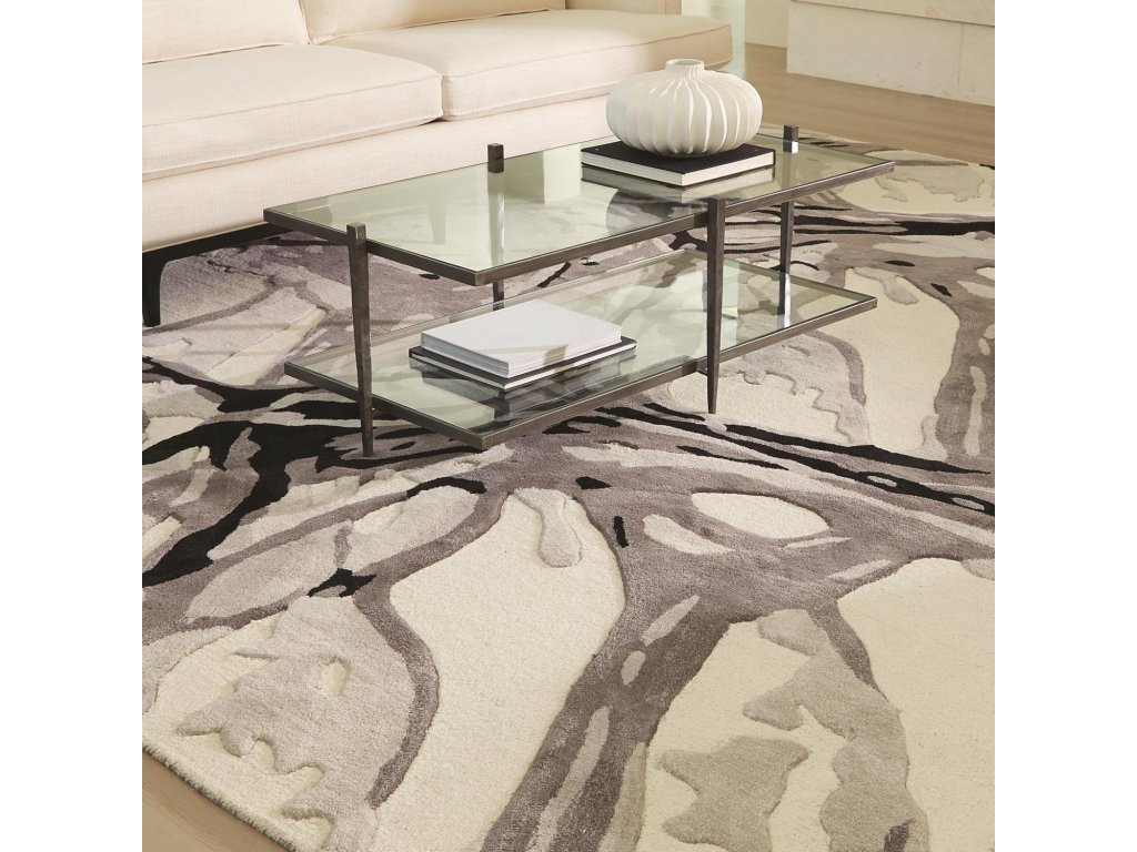 Eyes On The World Rug-Ivory/Black-9 x 12 - image 5