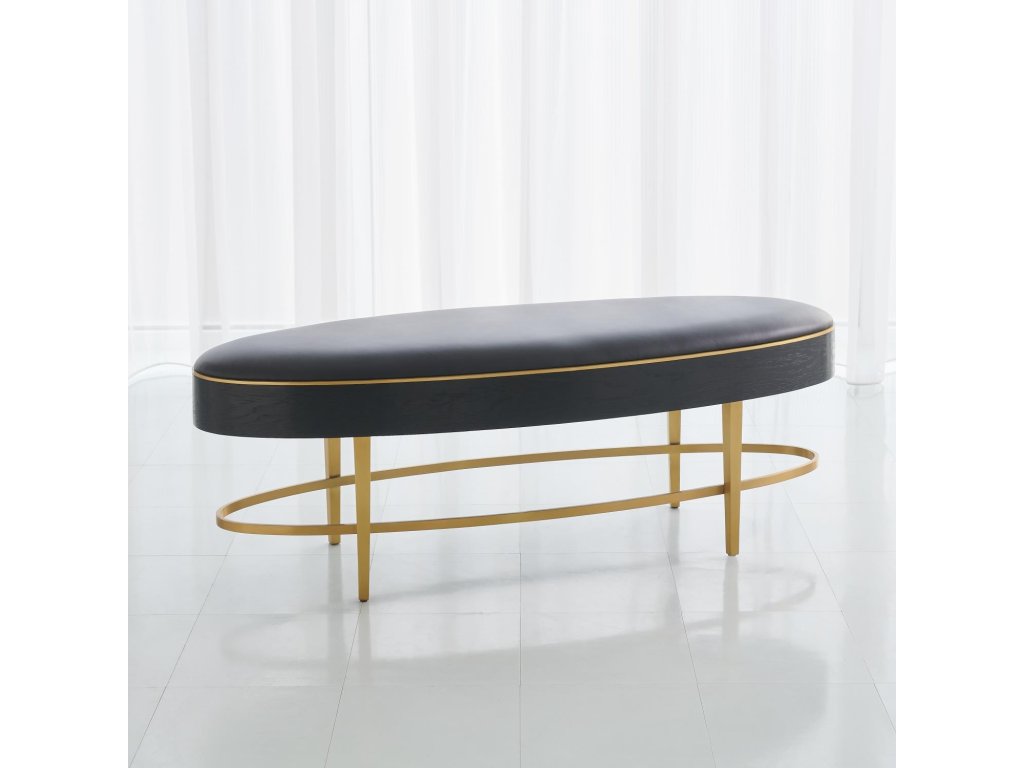 Ellipse Bench-Ebony - image 6