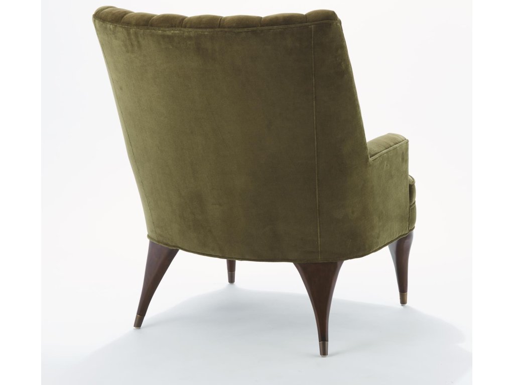 Duncan Chair-Moss Velvet - image 2