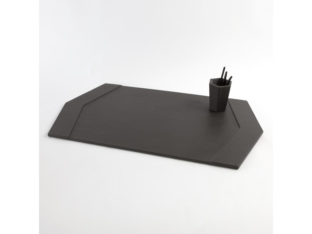Tiffany Desk Blotter-Graphite Leather - image 1