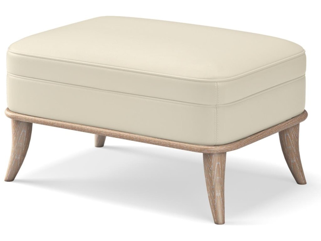 Jackie Ottoman-Grey-Milk Leather - image 1