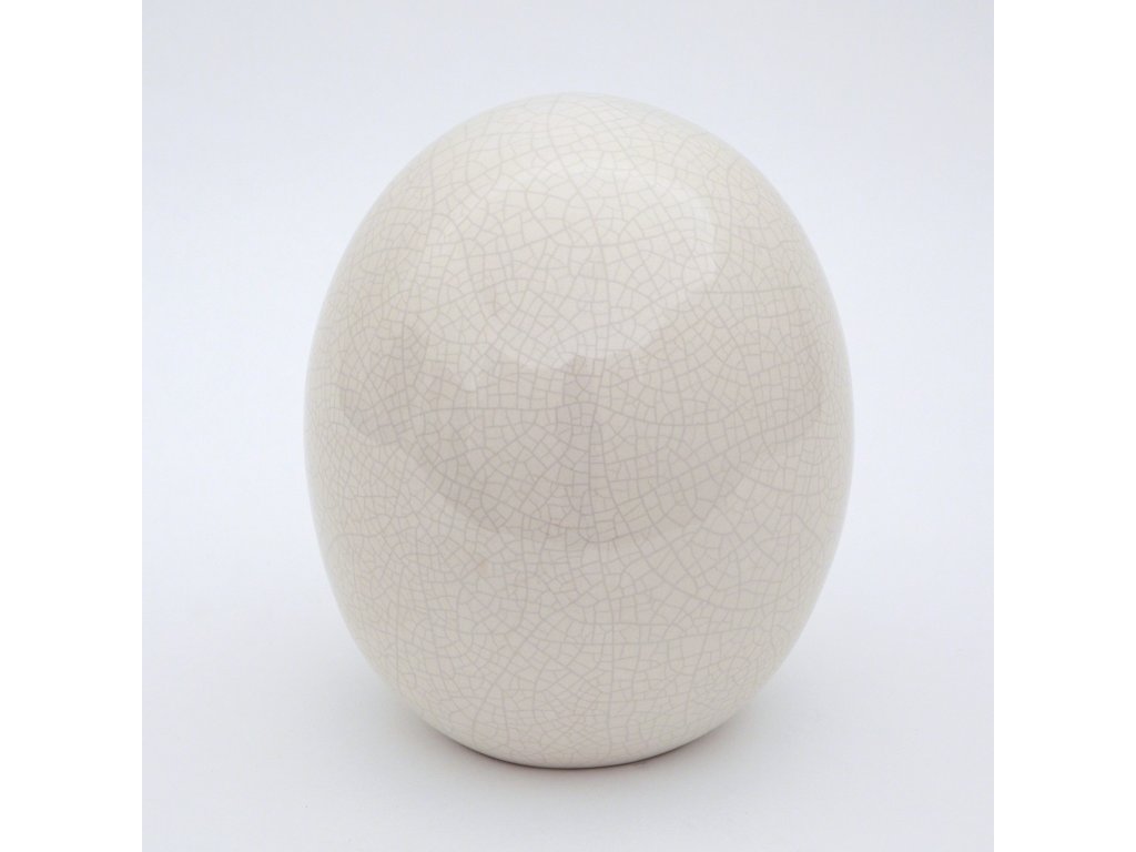 Ivory Crackle Egg - image 1