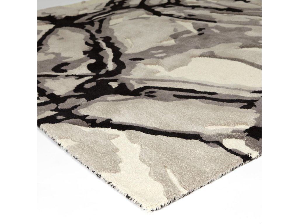 Eyes On The World Rug-Ivory/Black-9 x 12 - image 2