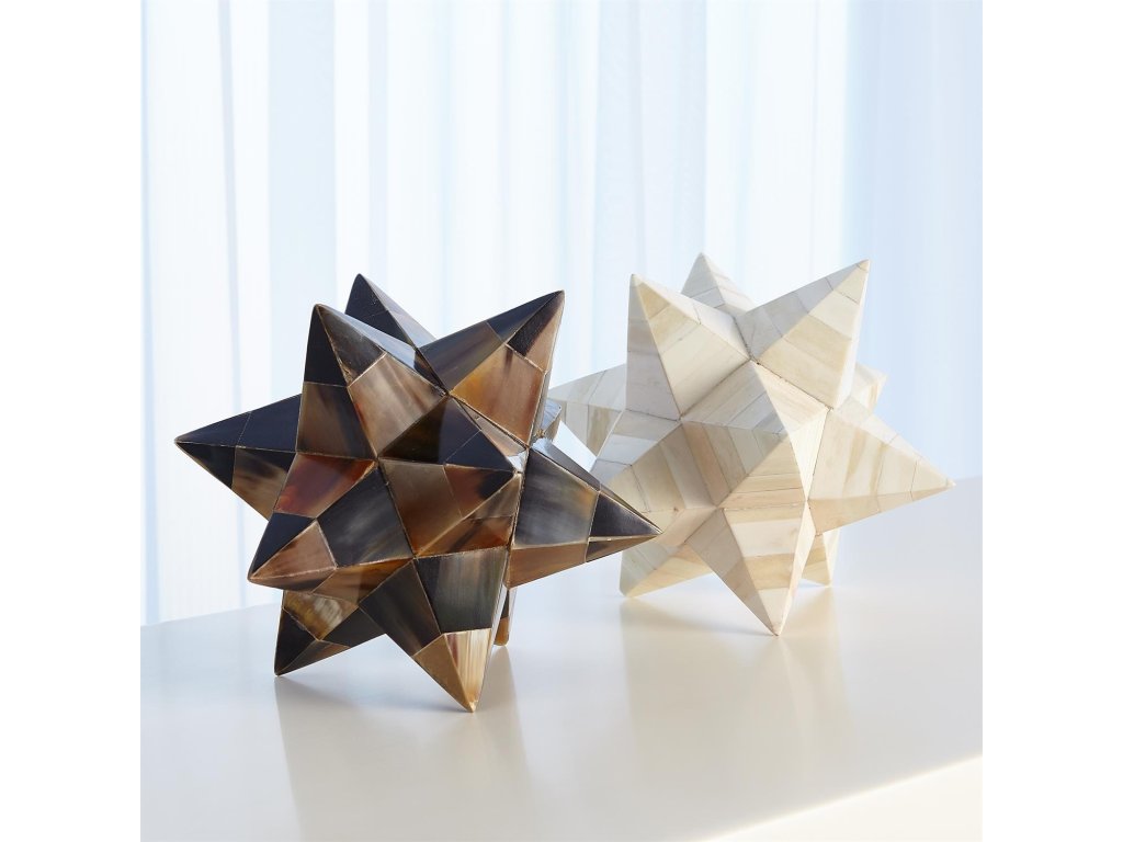 Stellated Dodecahedron-White Bone - image 5