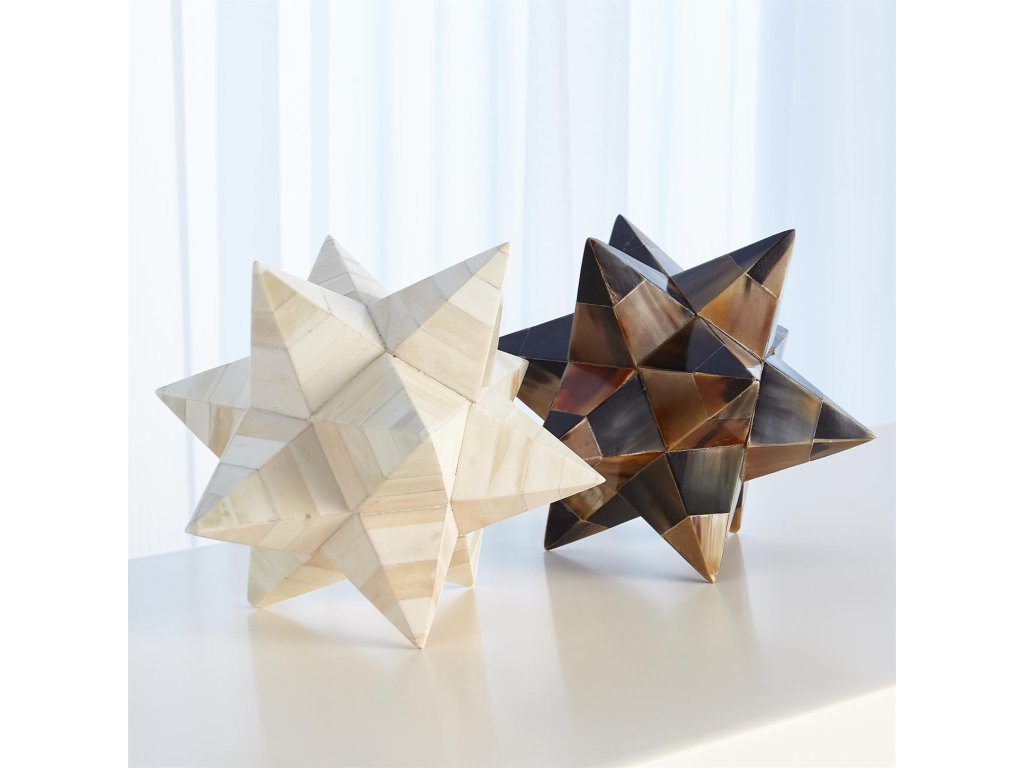 Stellated Dodecahedron-White Bone - image 6