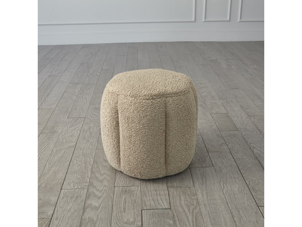 Tuffet Ottoman-Sheepskin-Toast - image 6
