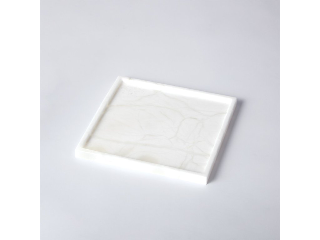 Alabaster Rectangular Plateau - image 2