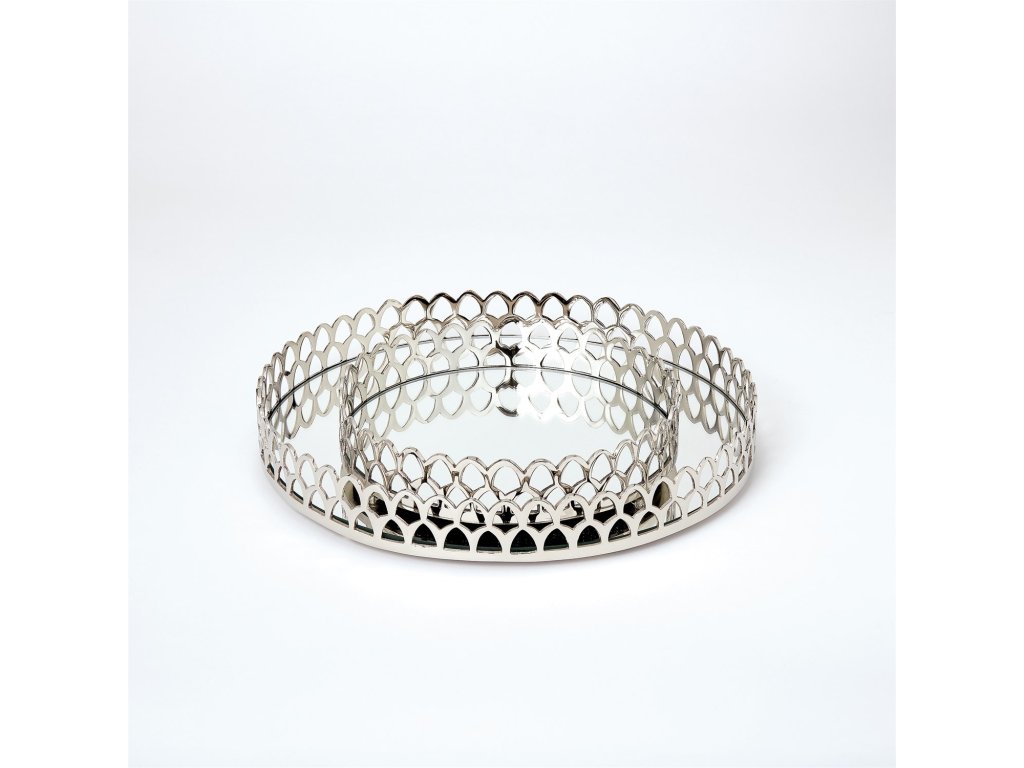 Double Arch Tray-Nickel-Lg - image 3