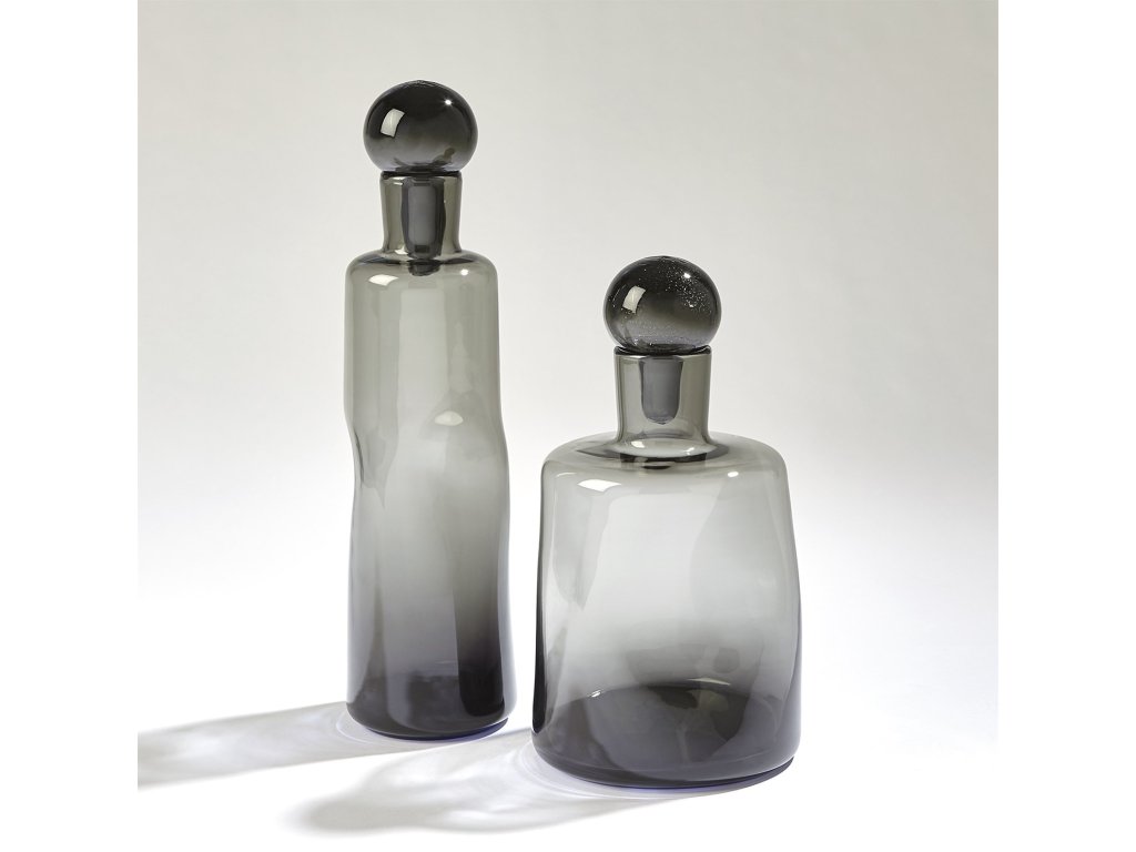 Pinched High Ball Glass-Grey - image 1