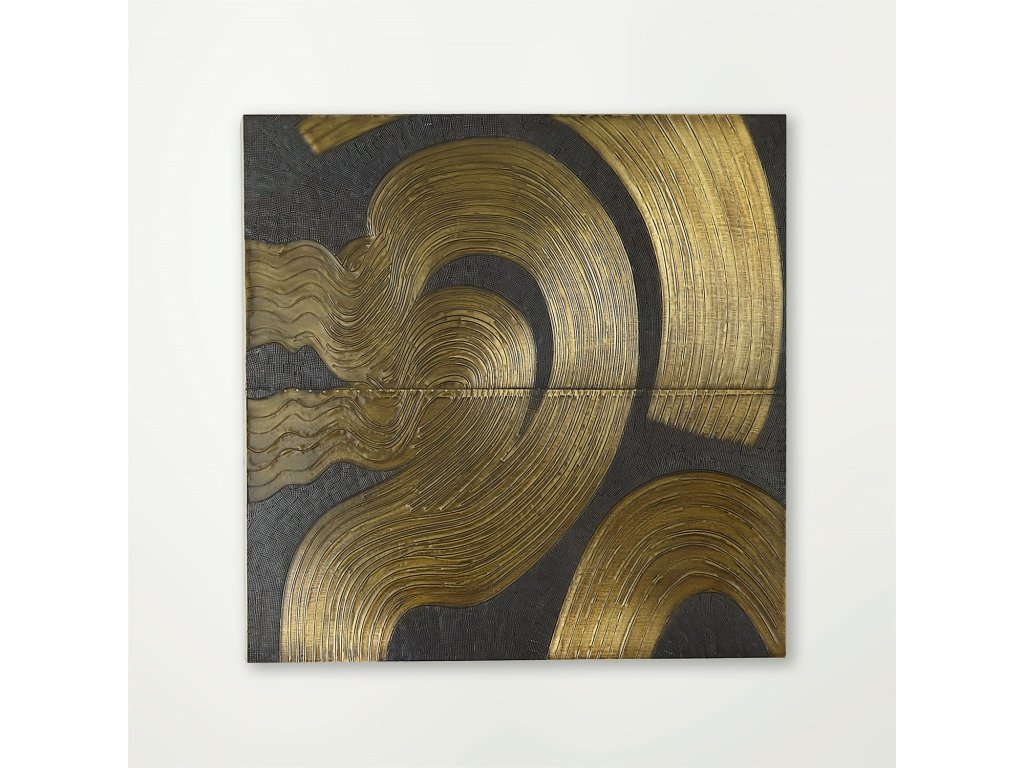 Currents Wall Panel-Brass/Bronze-D - image 1