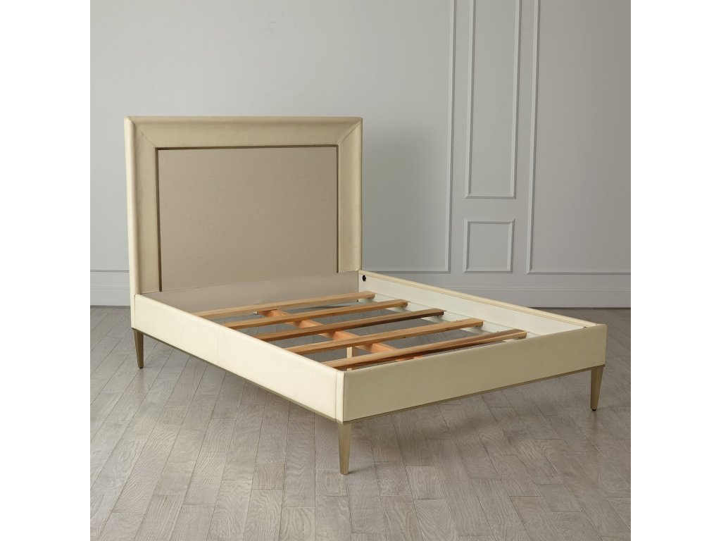 Ellipse Queen Bed-Ivory - image 1