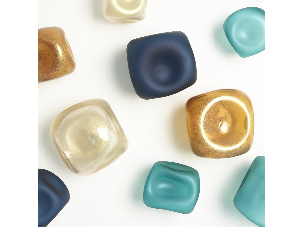 S/3 Wall Rocks-Frosted Turquoise - image 4