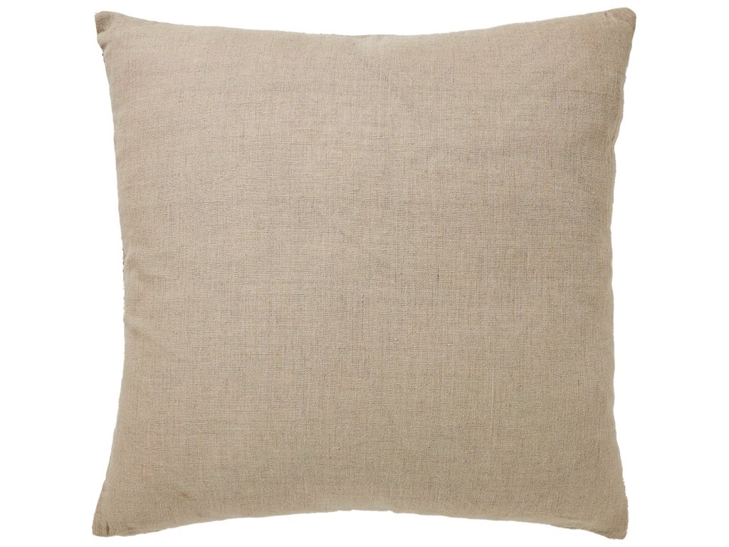 Beaded Basketweave Pillow-Antique Gold - image 2