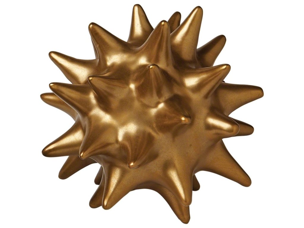 Urchin-Antique Gold-Lg - image 1