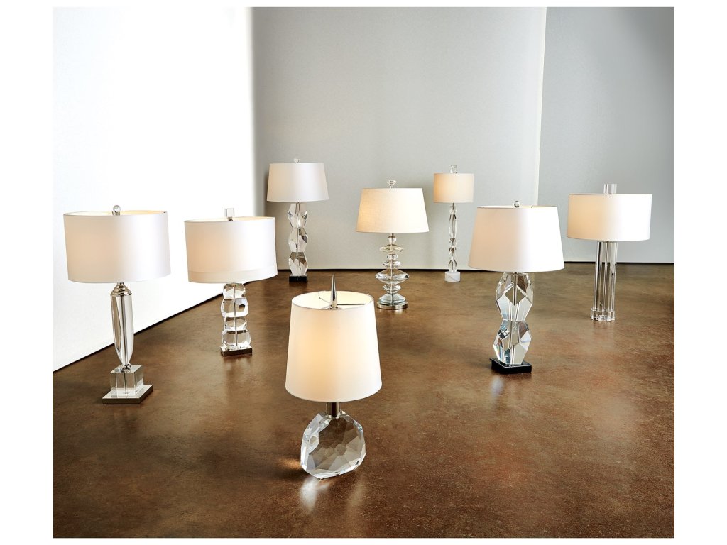 Fluted Crystal Column Table Lamp - image 4