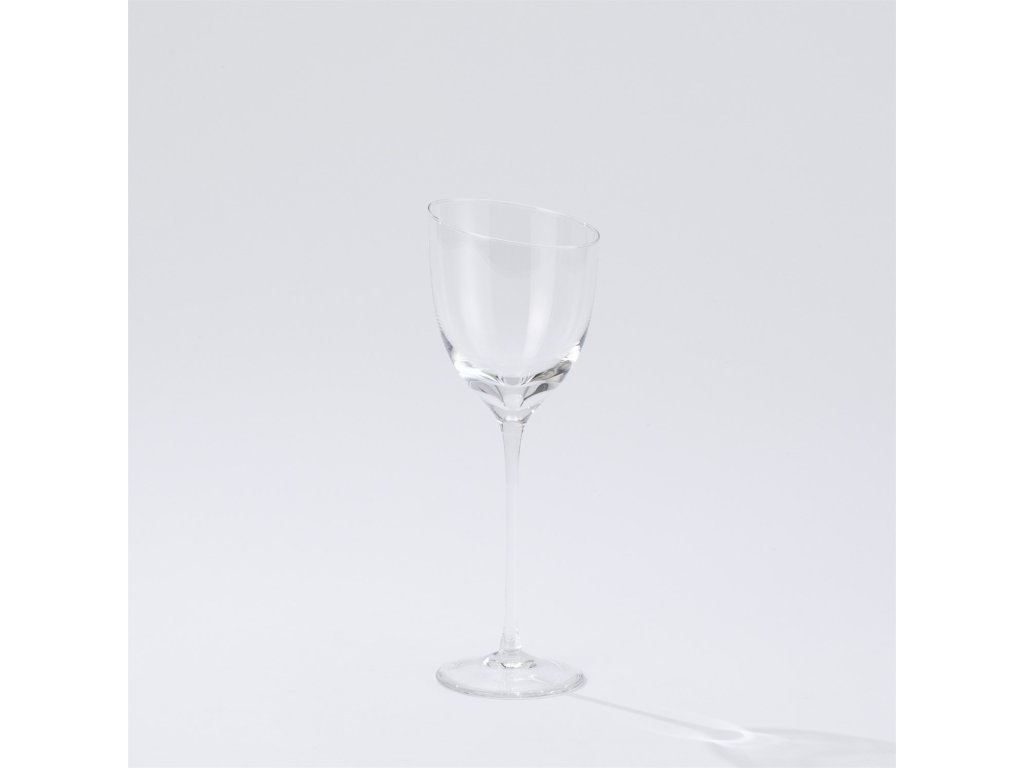 Asymmetrical Slant Wine Glass - image 6