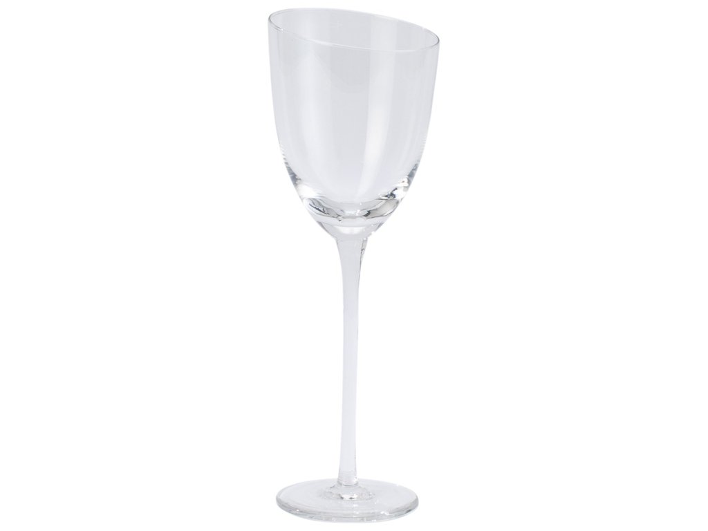 Asymmetrical Slant Wine Glass - image 5
