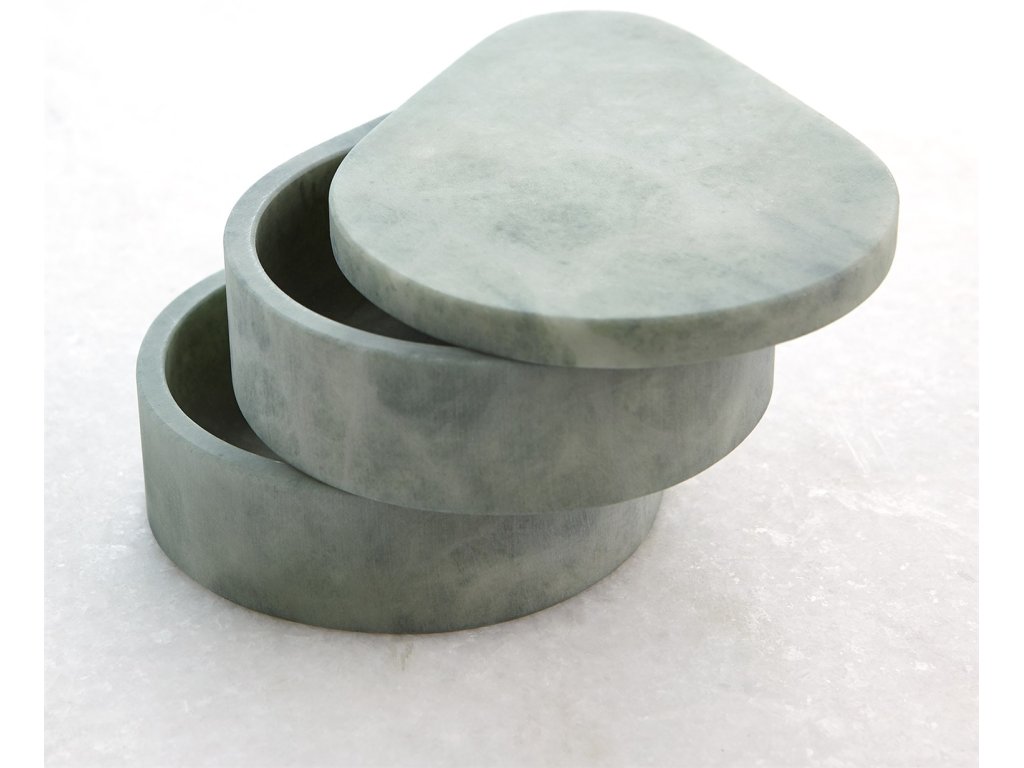 Alabaster Teardrop Double Box-Swivel-White - image 9