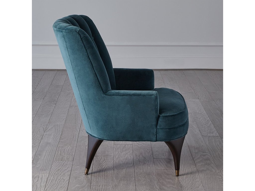 Duncan Chair-Dragonfly Velvet - image 4