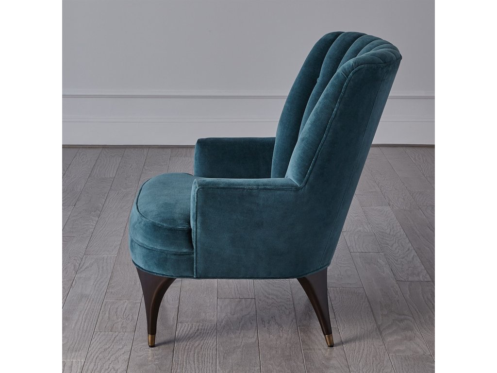 Duncan Chair-Dragonfly Velvet - image 3
