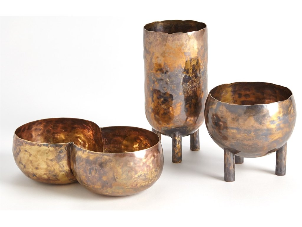 Alchemy Container-Burnt Brass-Tall - main image