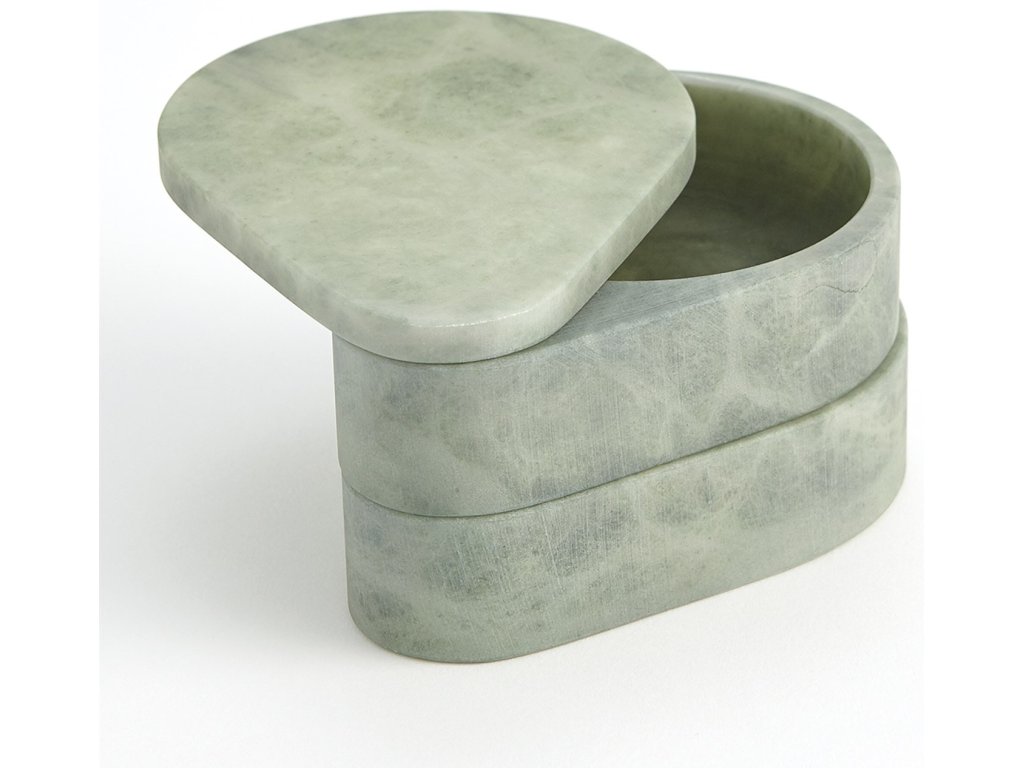 Alabaster Teardrop Double Box-Swivel-White - image 8