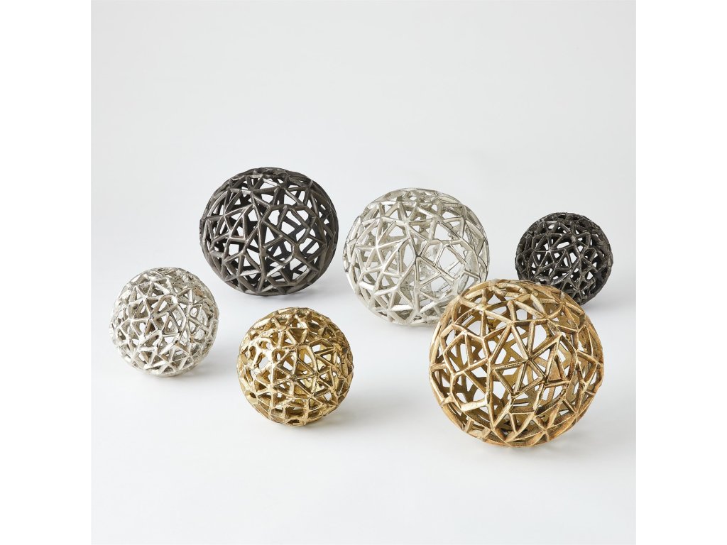 Jali Ball-Antique Brass-Lg - image 6