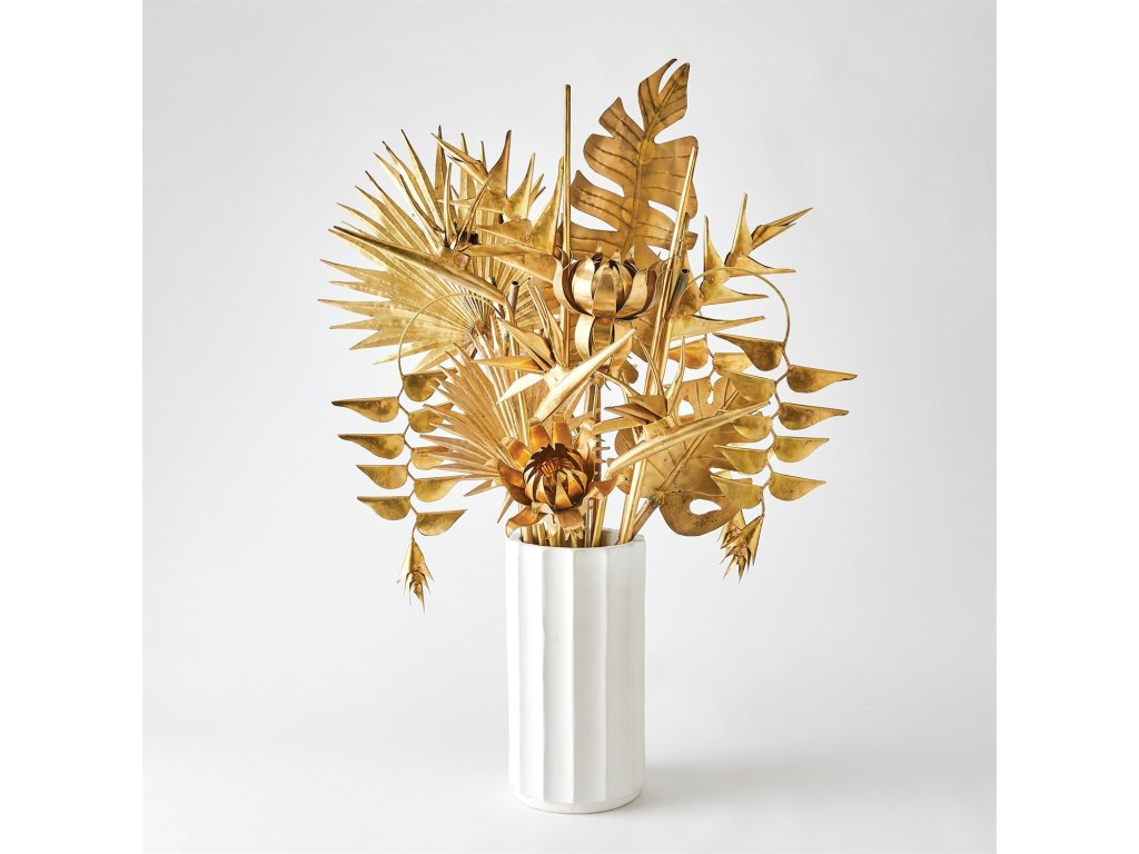 Brass Banana Leaf-Lg - image 6
