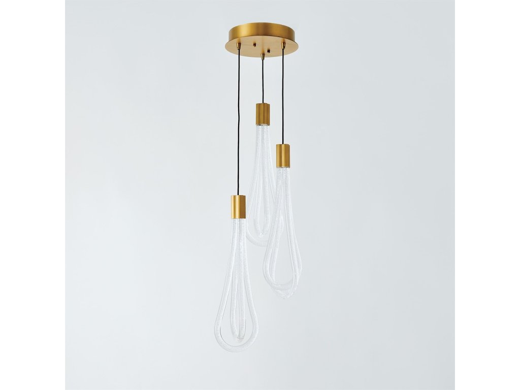 Layered Raindrop Pendant - image 1