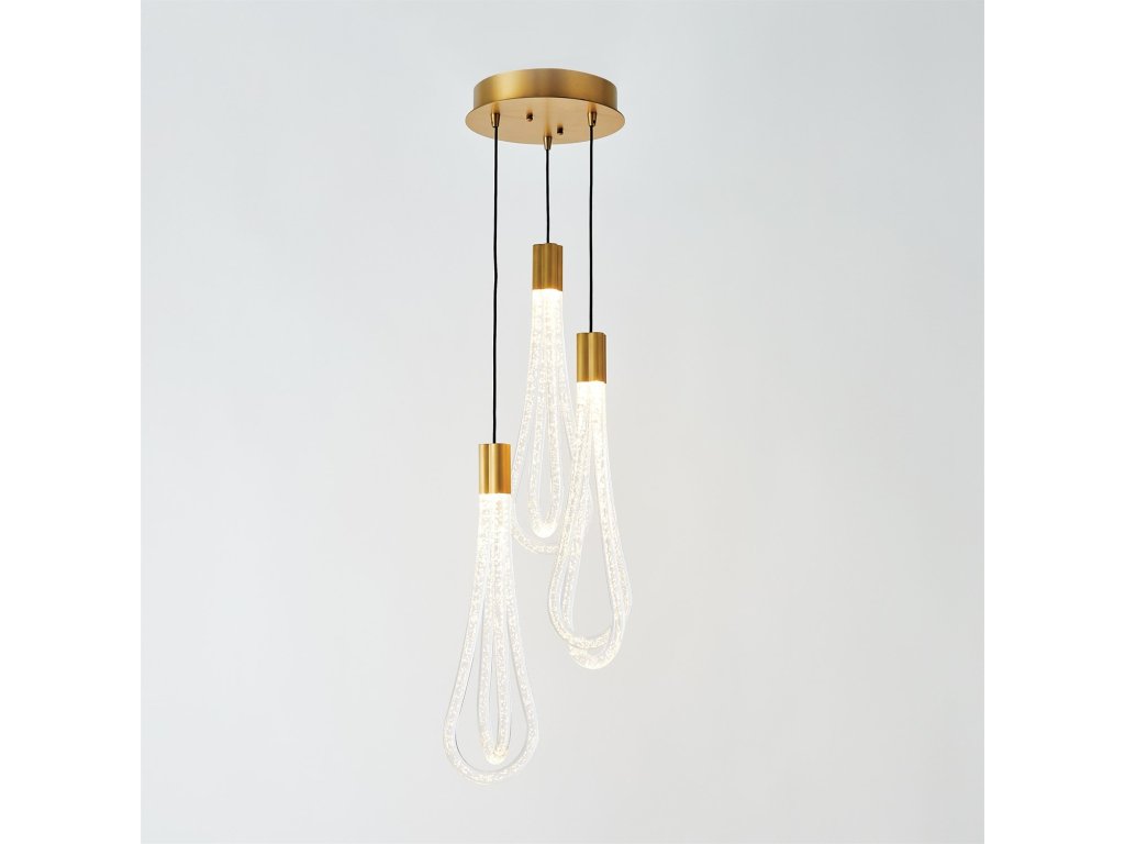 Layered Raindrop Pendant - main image