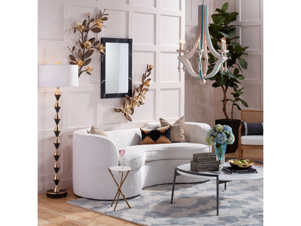 Logan Arm Chair-Walnut-Chesterfield Grey Leather - image 3