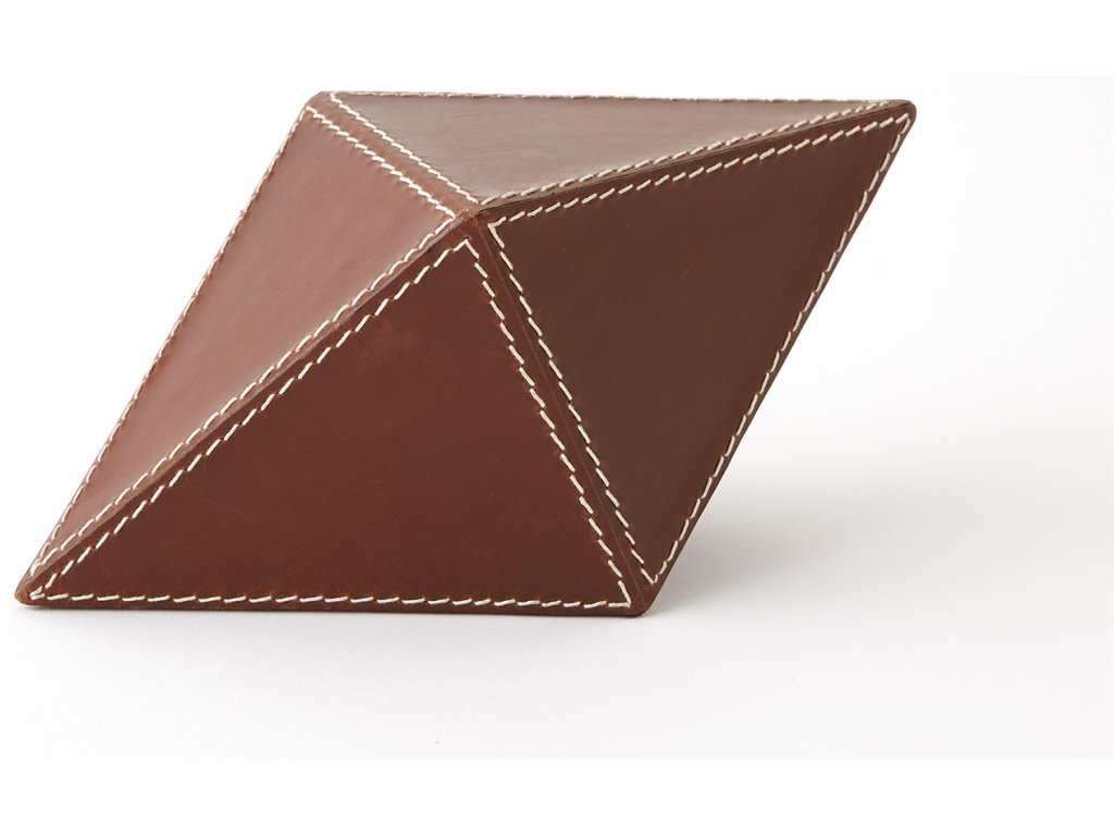 Emporium Home Leather Dodecahedron-Saddle - image 9