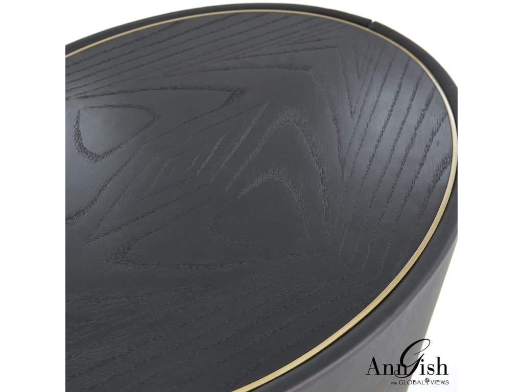 Ellipse Bedside Cabinet-Black - image 4