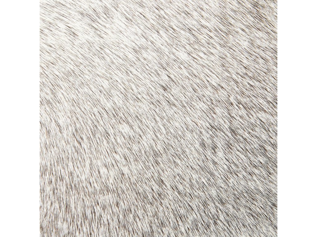 Regan Barrel Chair with Grey Hair-on-Hide-Antique Gunmetal - image 3