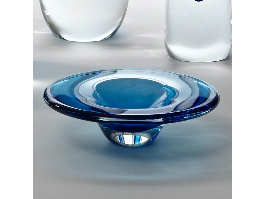 Cobalt Glass Dish - main image