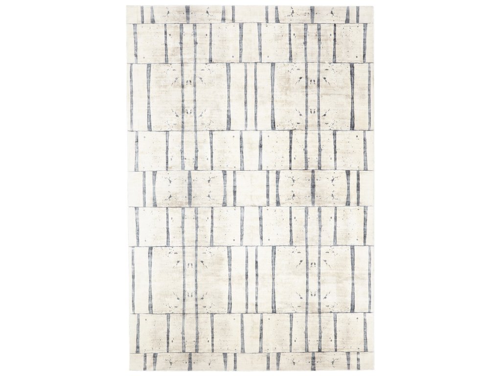 Genome Rug-Blue/Taupe-5 x 8 - main image