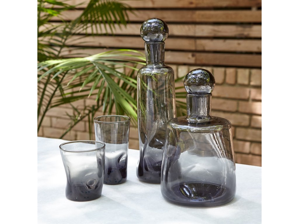 Pinched High Ball Glass-Grey - image 8