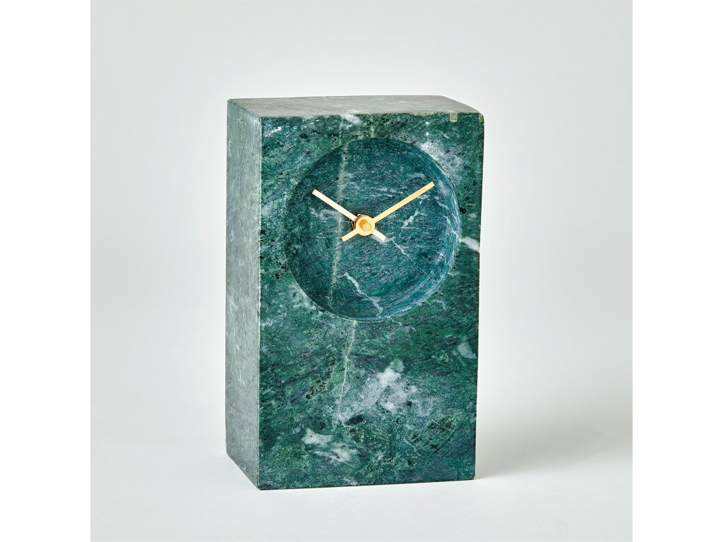 Marble Tower Clock-White - image 4