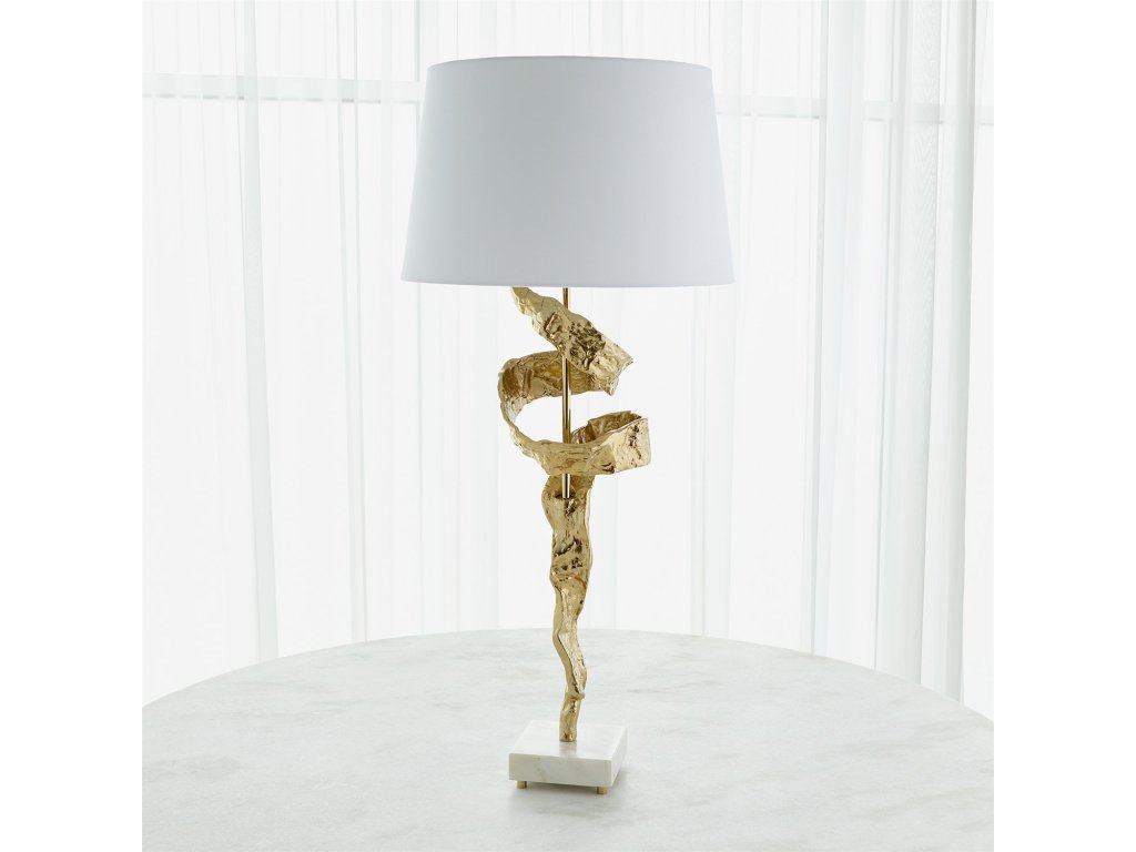 Twist Lamp-Brass - image 1