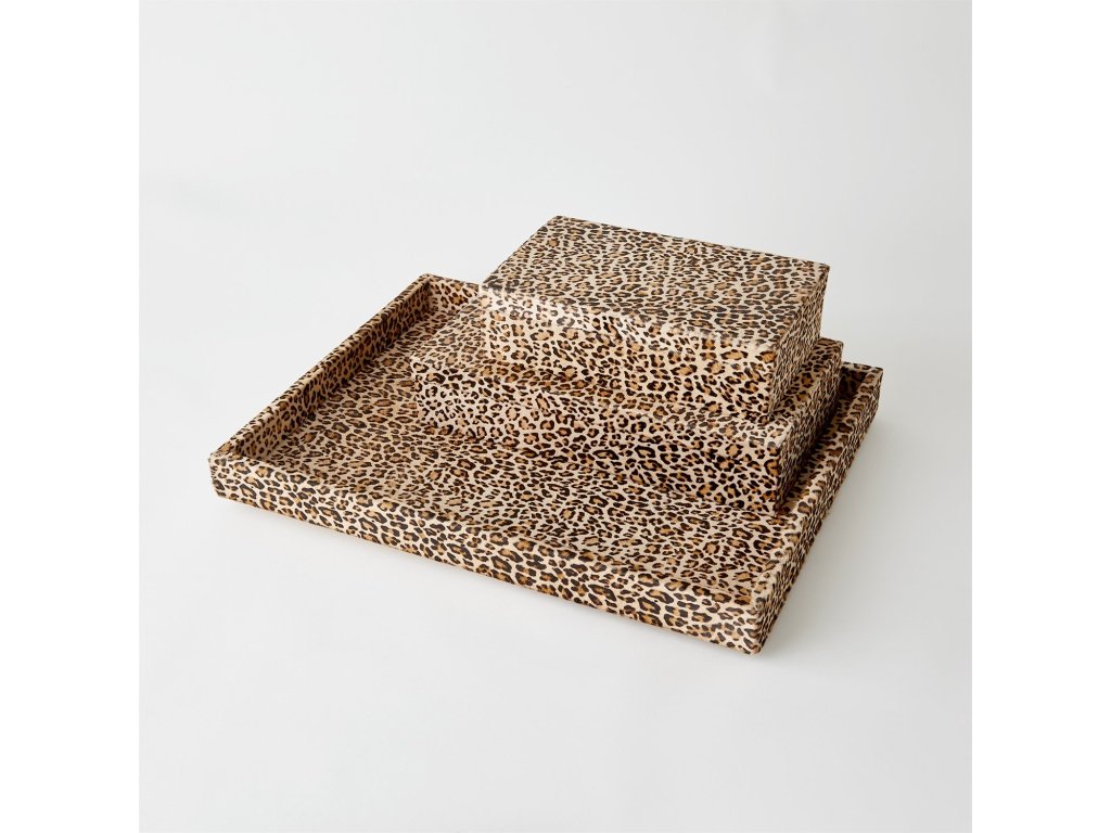 Cheetah Hair-on-Hide Tray - image 1
