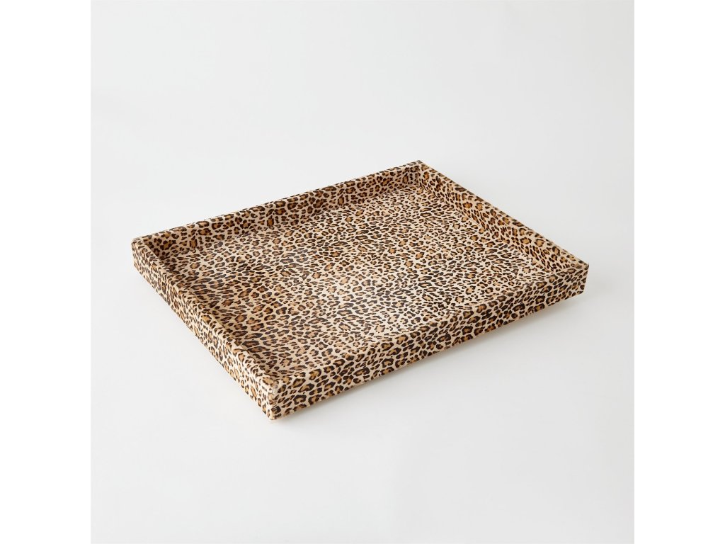 Cheetah Hair-on-Hide Tray - main image