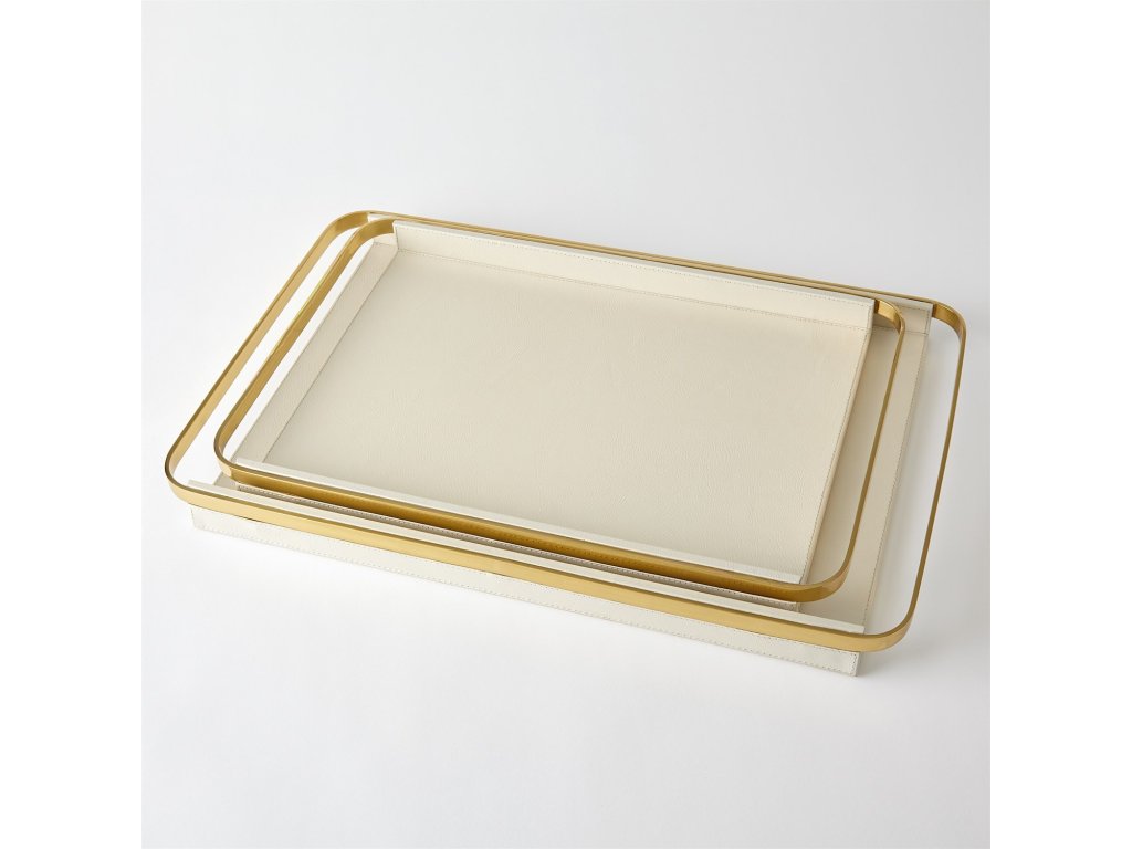 Avery Serving Tray-Milk-Lg - main image