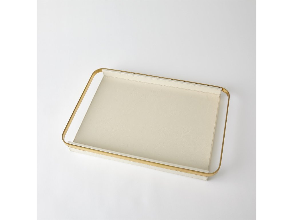 Avery Serving Tray-Milk-Lg - image 2