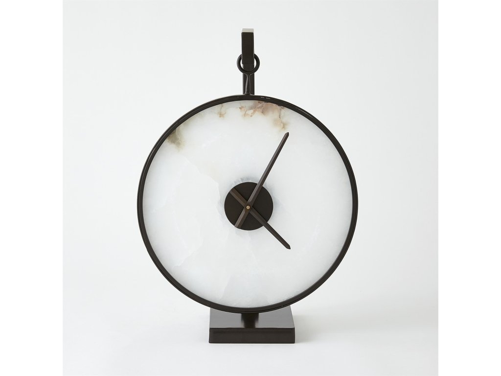 Anya Clock-Black/Bronze - main image